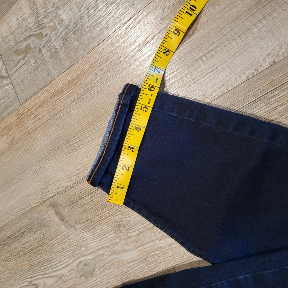 Old Navy Rockstar Super Skinny Mid Rise Dark Wash Jean Womens Size 16 - Picture 6 of 8